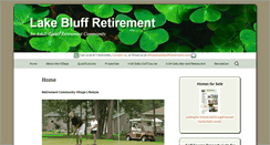 Desktop Screenshot of lakebluffretirement.com